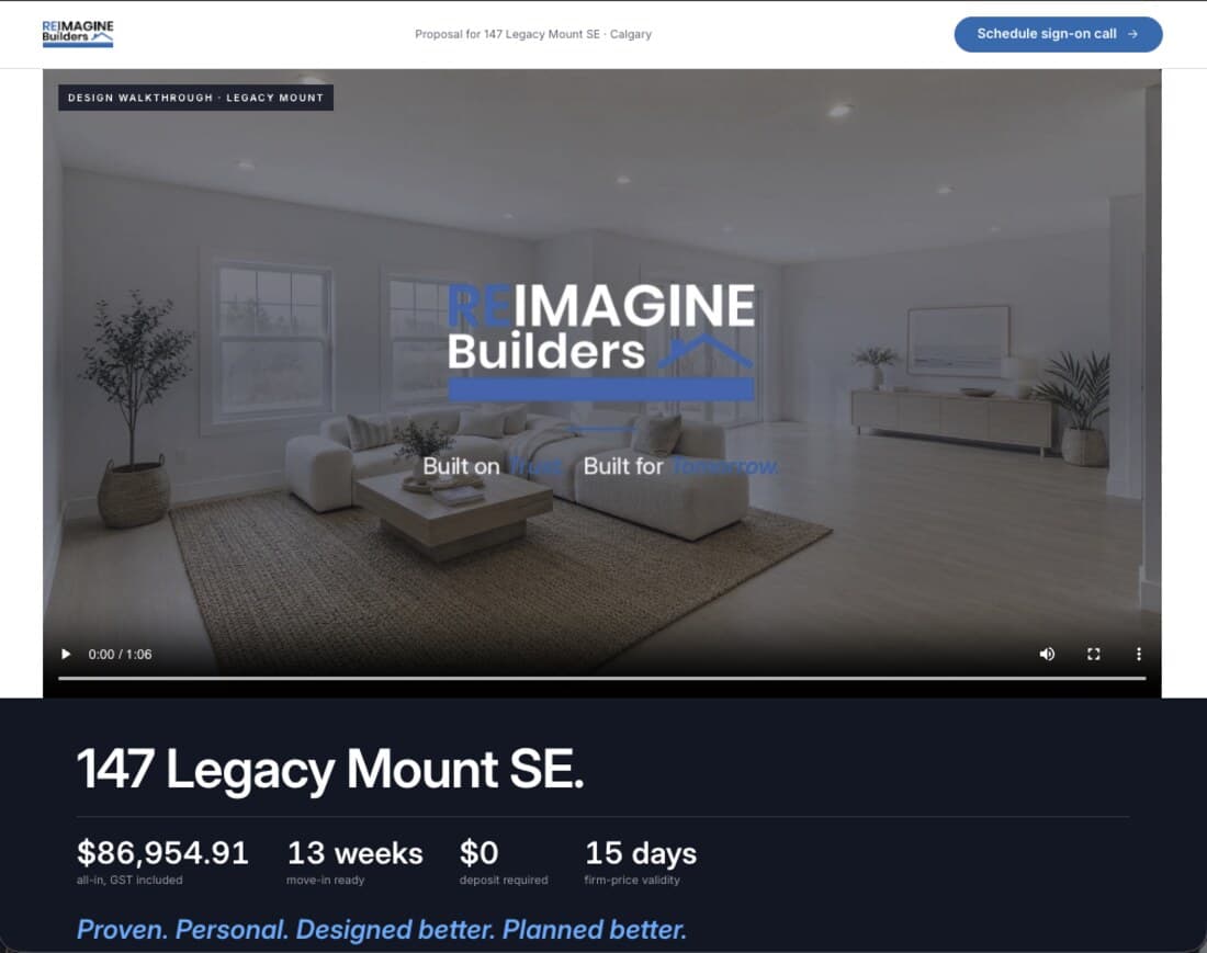 Your Own Project Web Page