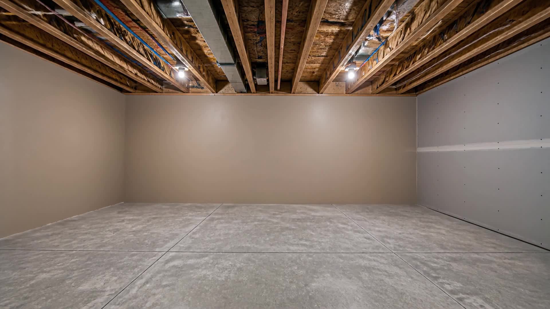 Watch a basement come to life