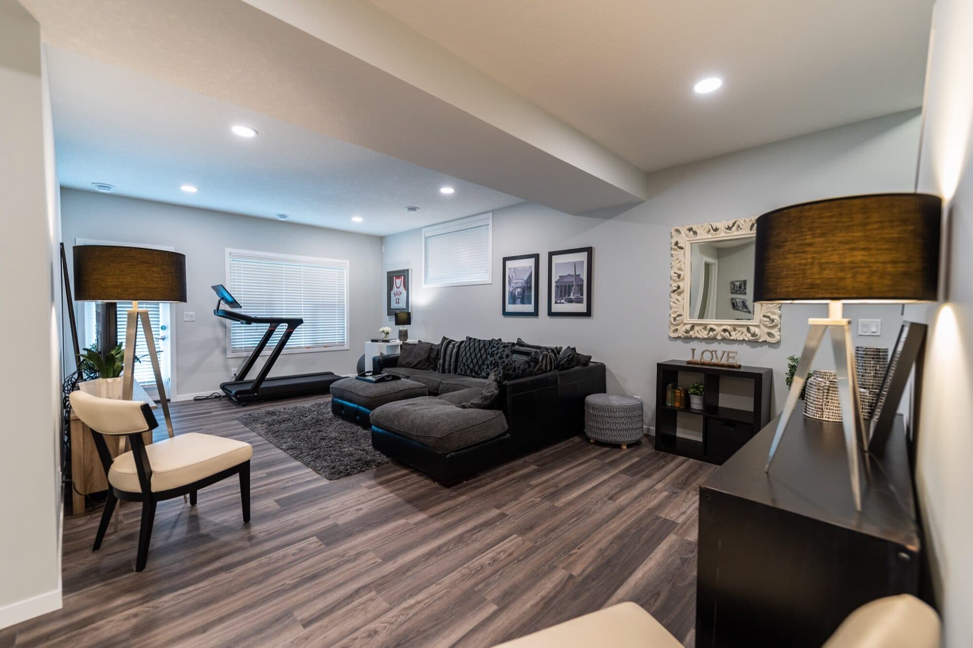 The Everyday Family Basement — $40–60k Calgary basement