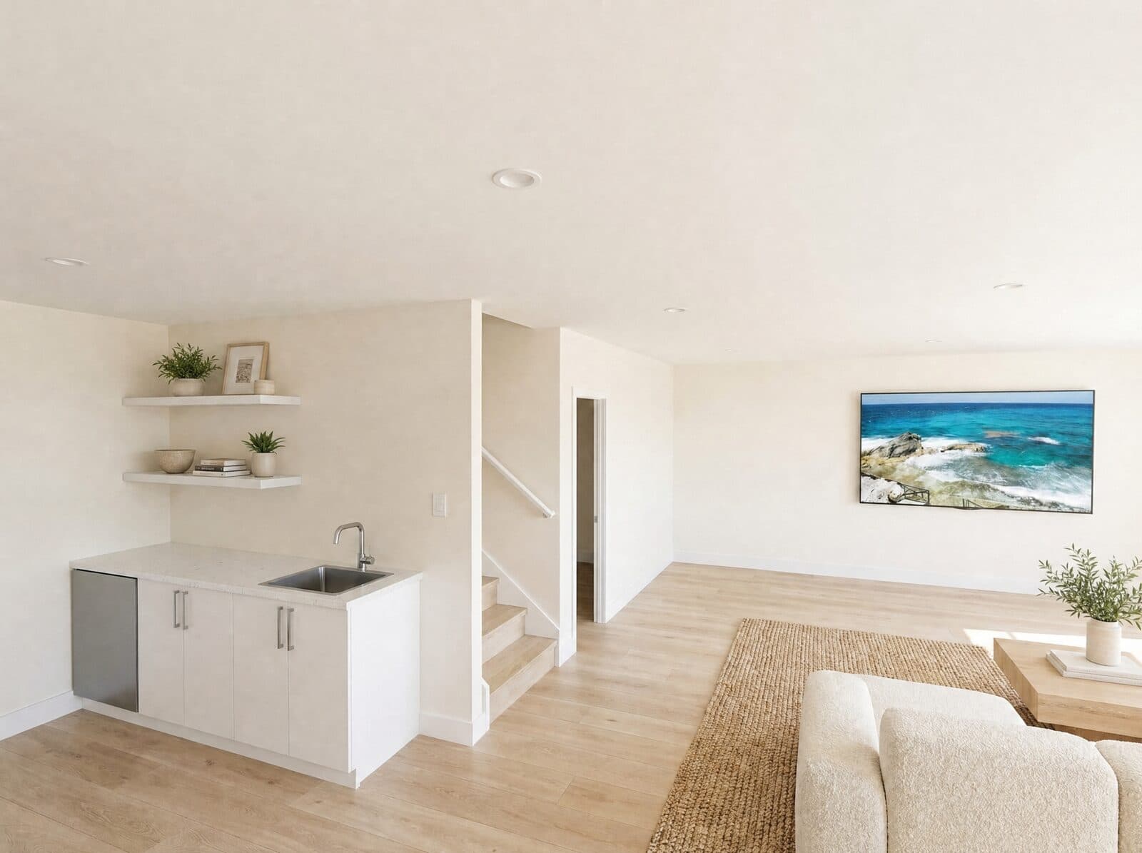 Photorealistic rendering — Wet bar