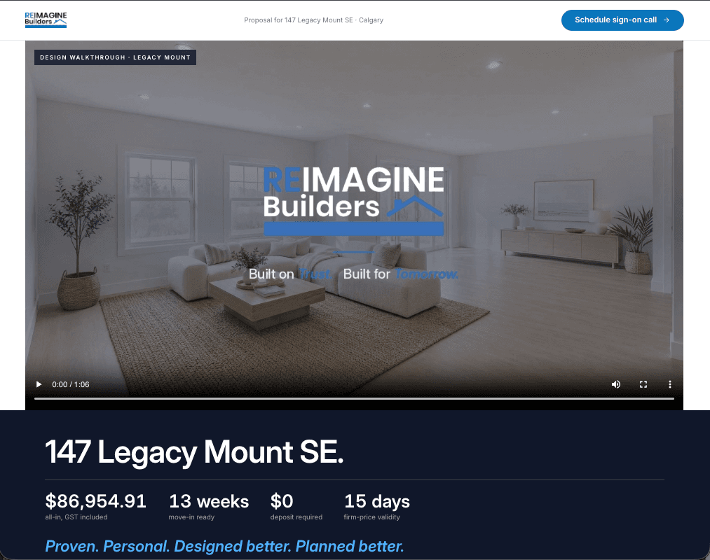 Custom Client Web Pages